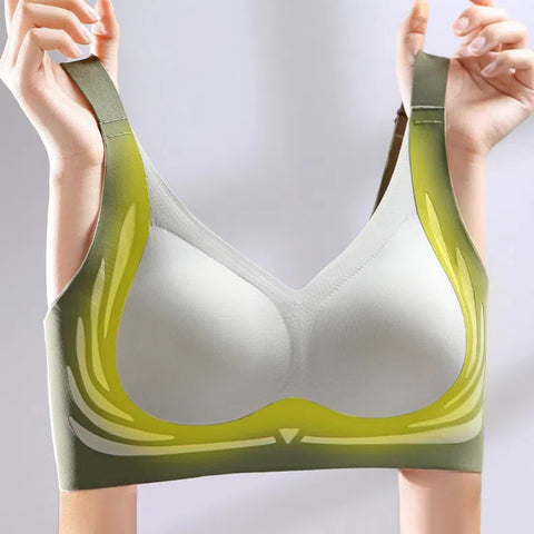 Hatmeo Skin-Friendly Push-Up Bra