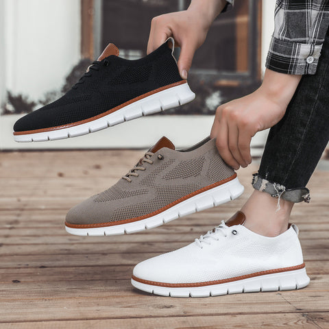 Hatmeo Versatile Flyknit Mesh Shoes aqy