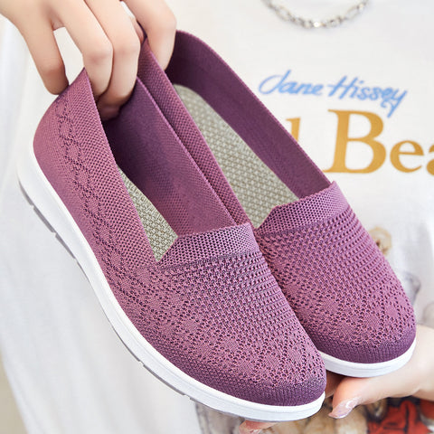 Hatmeo Women's Casual Breathable Flat Shoes