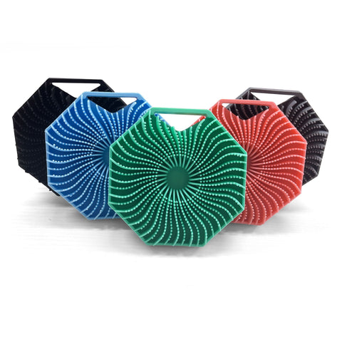 Hatmeo Portable Hexagonal Bath Brush