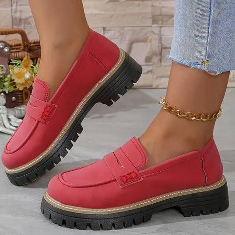 Hatmeo 2024 New Thick-soled Loafers
