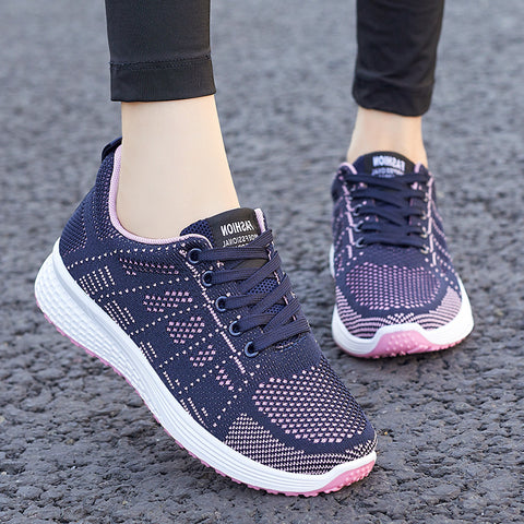 Hatmeo Women's Soft Sole Comfortable Casual Shoes