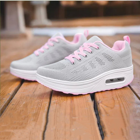 Hatmeo Thick-soled high-heeled sneakers