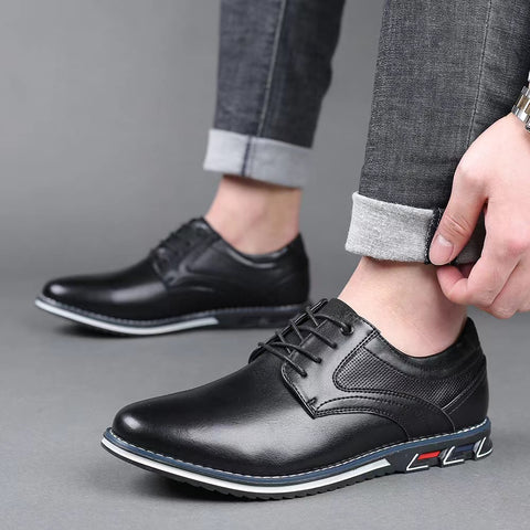 Hatmeo Men's Orthopedic Dress Shoes