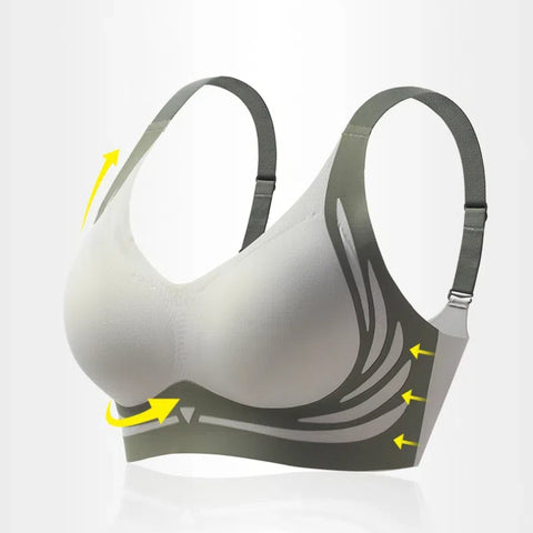 Hatmeo Skin-Friendly Push-Up Bra
