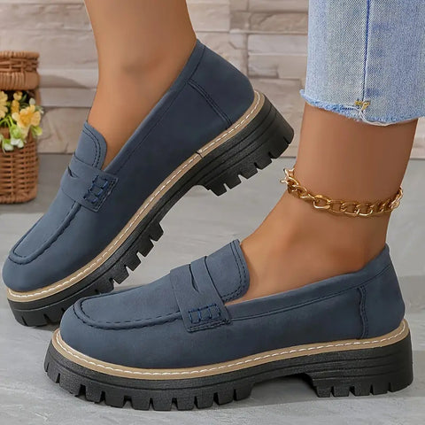 Hatmeo 2024 New Thick-soled Loafers