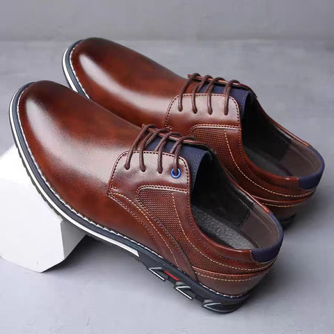 Hatmeo Men's Orthopedic Dress Shoes