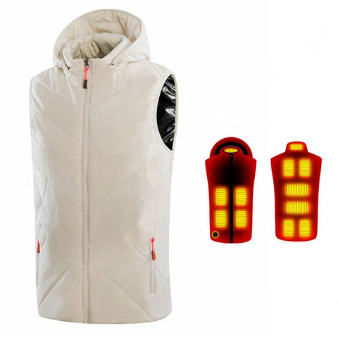 Hatmeo Windproof Self-Heating Vest for -40°C