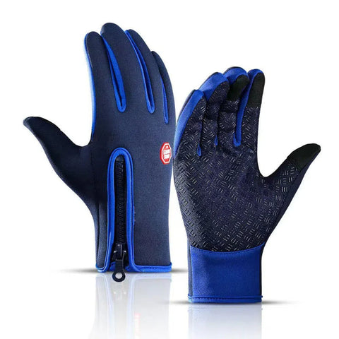 Hatmeo Outdoor Mountaineering Skiing Cycling Gloves With Zipper