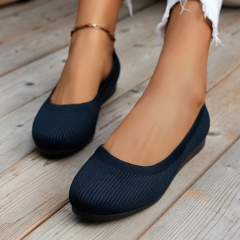 Hatmeo Braided Women's Comfortable Breathable Flat Shoes-（AQY）