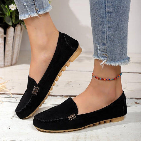 Hatmeo Women's Casual Flat Shoes