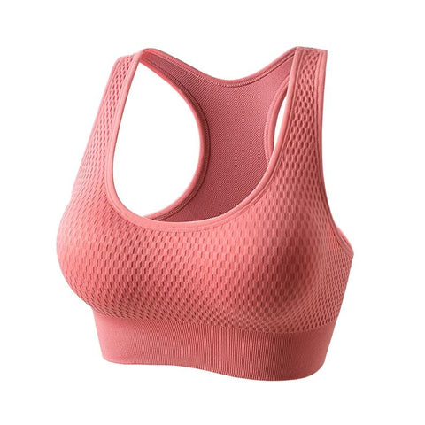 Hatmeo™ Seamless Women's Racerback Sports Wireless Bra（Aqy）