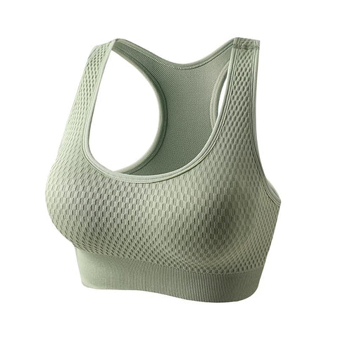 Hatmeo™ Seamless Women's Racerback Sports Wireless Bra（Aqy）