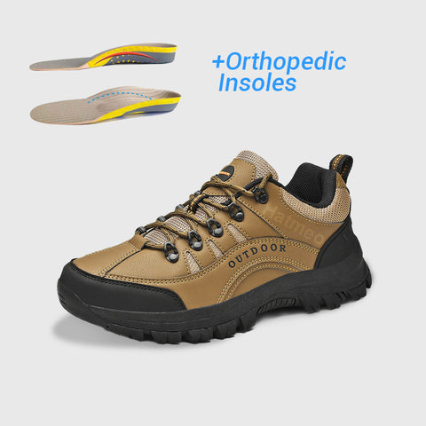 🎄🧑‍🎄Christmas Hot Sale !🔥Men's Shock Absorption Non-slip Waterproof Outdoor Comfy Hiking Walking Shoes W171