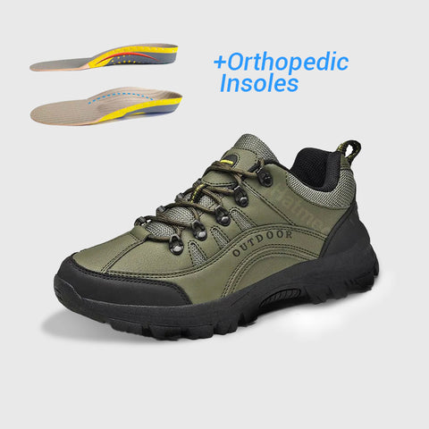 🎄🧑‍🎄Christmas Hot Sale !🔥Men's Shock Absorption Non-slip Waterproof Outdoor Comfy Hiking Walking Shoes W171