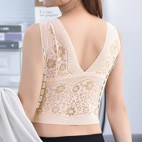 Hatmeo Women's Comfortable Seamless Anti-Sag Bra