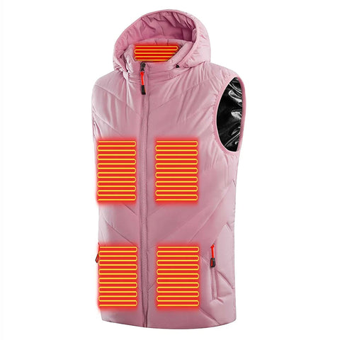 Hatmeo Windproof Self-Heating Vest for -40°C