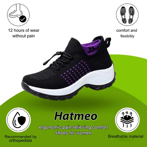 Hatmeo Women's Comfortable Casual Walking Shoes