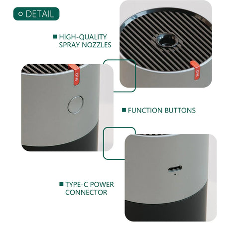 Hatmeo Small Desktop Humidifier