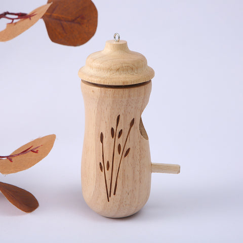 Hatmeo Wooden Hummingbird House