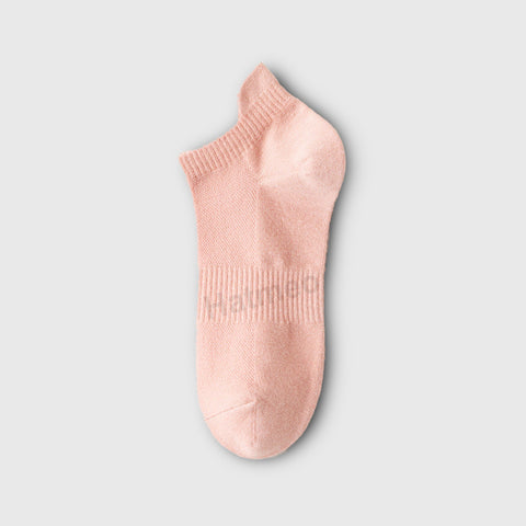 Breathable summer socks made of pure cotton for women