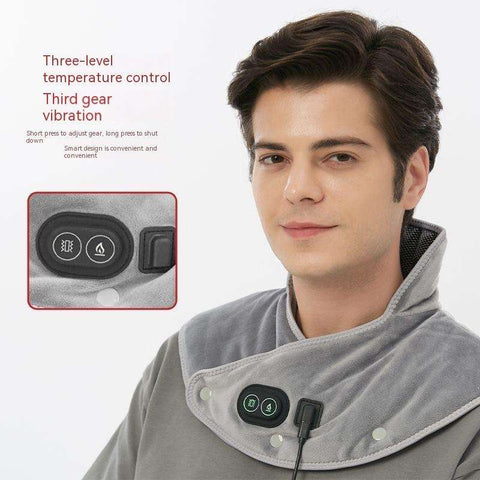 Hatmeo Shoulder and Neck Massage Heating Pad
