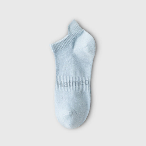 Breathable summer socks made of pure cotton for women