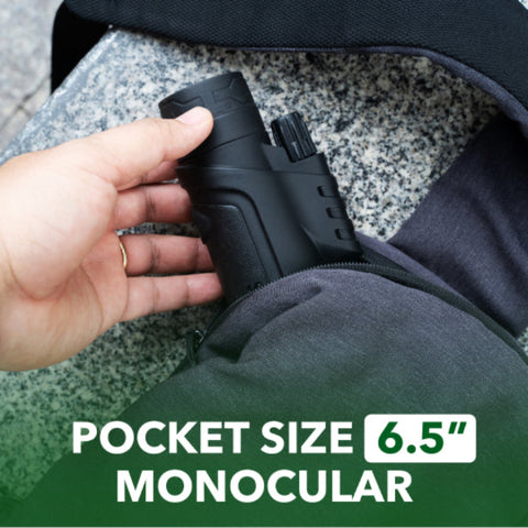 Hatmeo 10*50 Monocular Telescope High Magnification for Smartphone