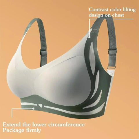 Hatmeo Skin-Friendly Breathable Push-Up Bra