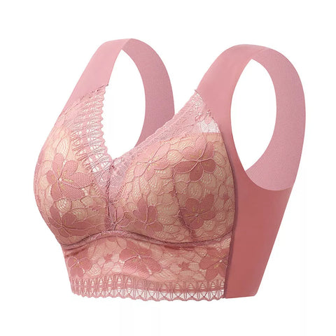Hatmeo Lace Push-up Comfortable Seamless Bra (AQY)