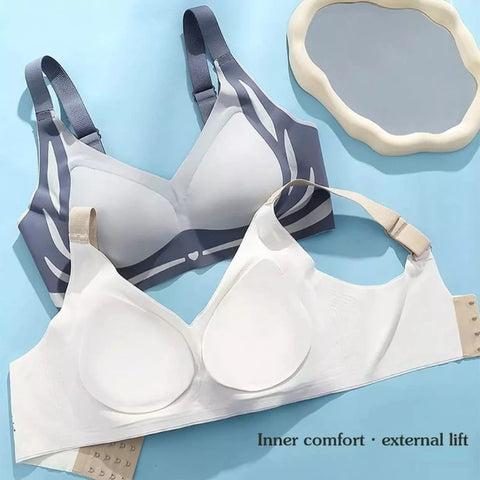 Hatmeo Skin-Friendly Breathable Push-Up Bra