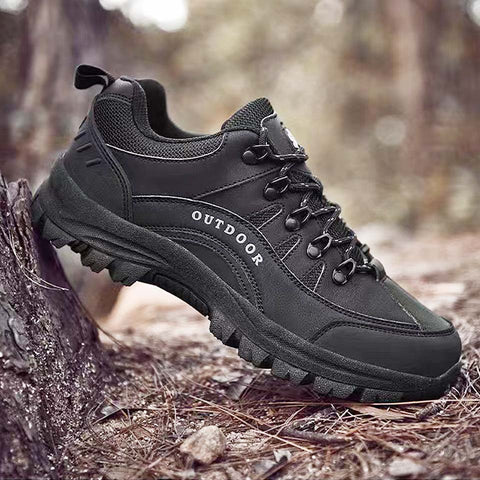 🎄🧑‍🎄Christmas Hot Sale !🔥Men's Shock Absorption Non-slip Waterproof Outdoor Comfy Hiking Walking Shoes W171