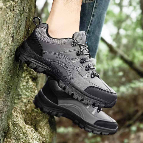 🎄🧑‍🎄Christmas Hot Sale !🔥Men's Shock Absorption Non-slip Waterproof Outdoor Comfy Hiking Walking Shoes W171