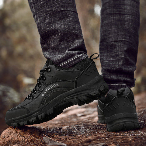 🎄🧑‍🎄Christmas Hot Sale !🔥Men's Shock Absorption Non-slip Waterproof Outdoor Comfy Hiking Walking Shoes W171